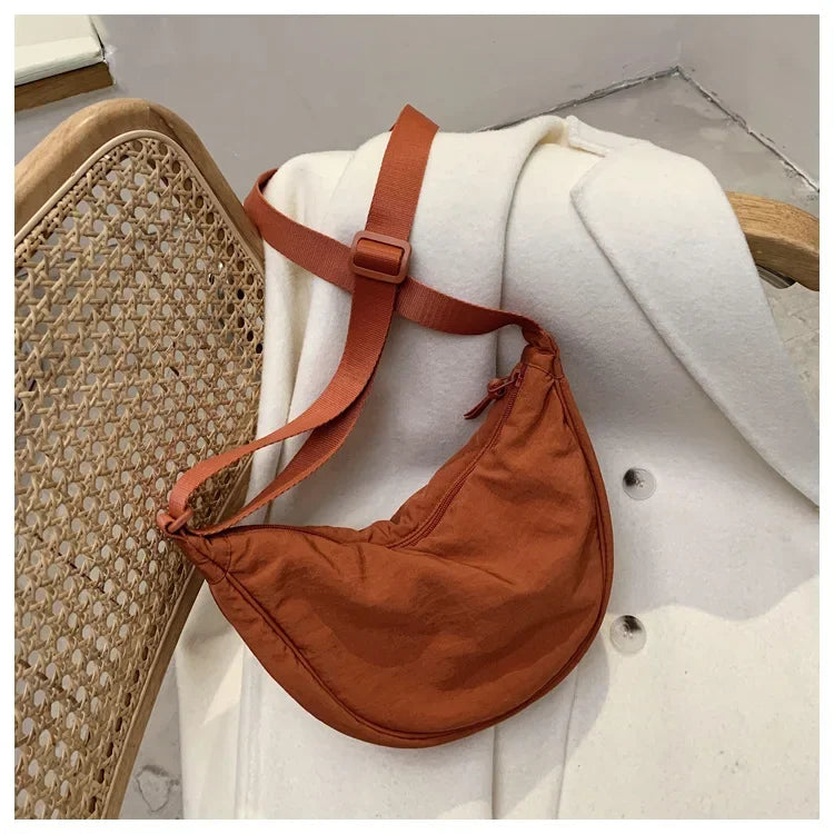 Convenient casual nylon women's crossbody bag shoulder bag large capacity handbag women's travel shopping bag women's wallet