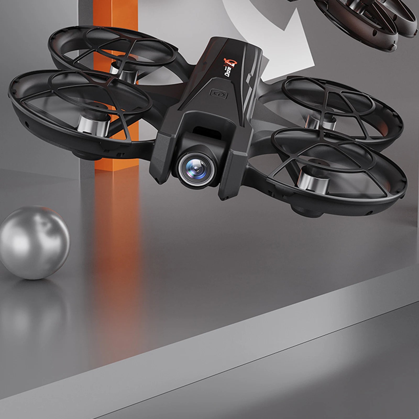 drones with camera profissional con cámara profesionales de 10km optical flow hover dual camera switch 360 °professional드론 дрон