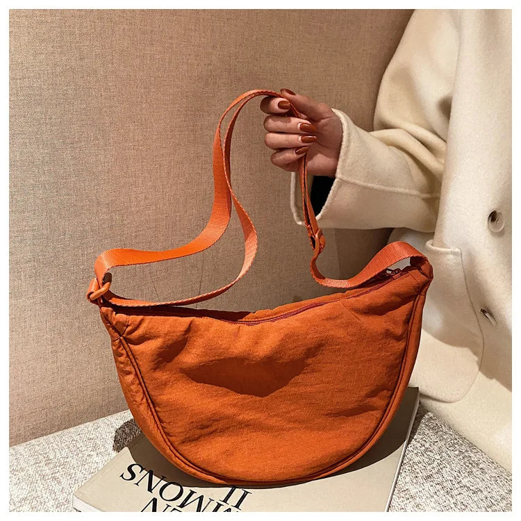 Convenient casual nylon women's crossbody bag shoulder bag large capacity handbag women's travel shopping bag women's wallet