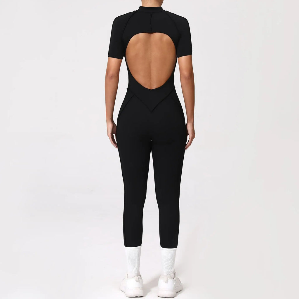 2025 New Style Women Yoga Apparel Workout Suit Gym Clothing Outdoors Sports Suit Short Sleeves Long Pants Suit Fitness Suit Set