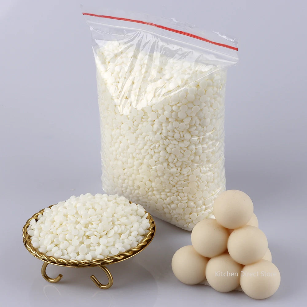 500g/1Kg Natural Soy Wax Particles Aromatherapy Candle Raw Material 100% Without Additives, Used for Diy Candle Making Supplies