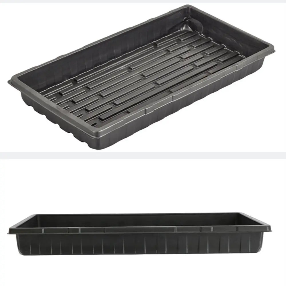 10Pcs Plastic Growing Trays No Holes Seed Propagation Tray Durable Nursery Seedling Trays Reusable Seed Germination Trays