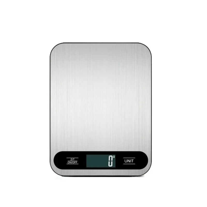 5/10/15kg 1g Digital Kitchen Scale LCD Display Stainless Steel Electronic Scales Home Jewelry Food Snacks Weighing Baking Tools