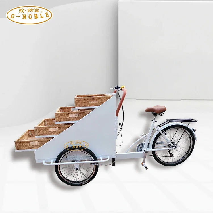 3 Wheel Electric Food Cart /street Food Vending Cart Bikes Selling Snacks