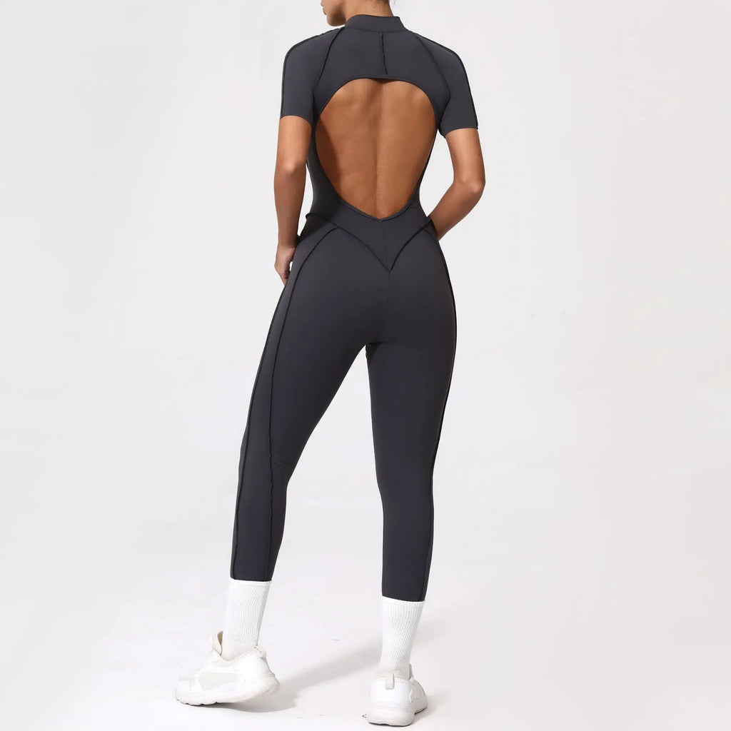 2025 New Style Women Yoga Apparel Workout Suit Gym Clothing Outdoors Sports Suit Short Sleeves Long Pants Suit Fitness Suit Set