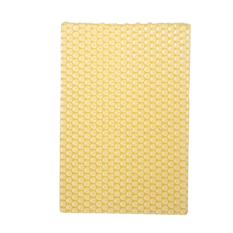 10Pcs Beeswax Sheets Candle Making Craft DIY Kits Honey Candles Maker Full Bees Wax Honeycomb Beekeeping Foundation Sheets New
