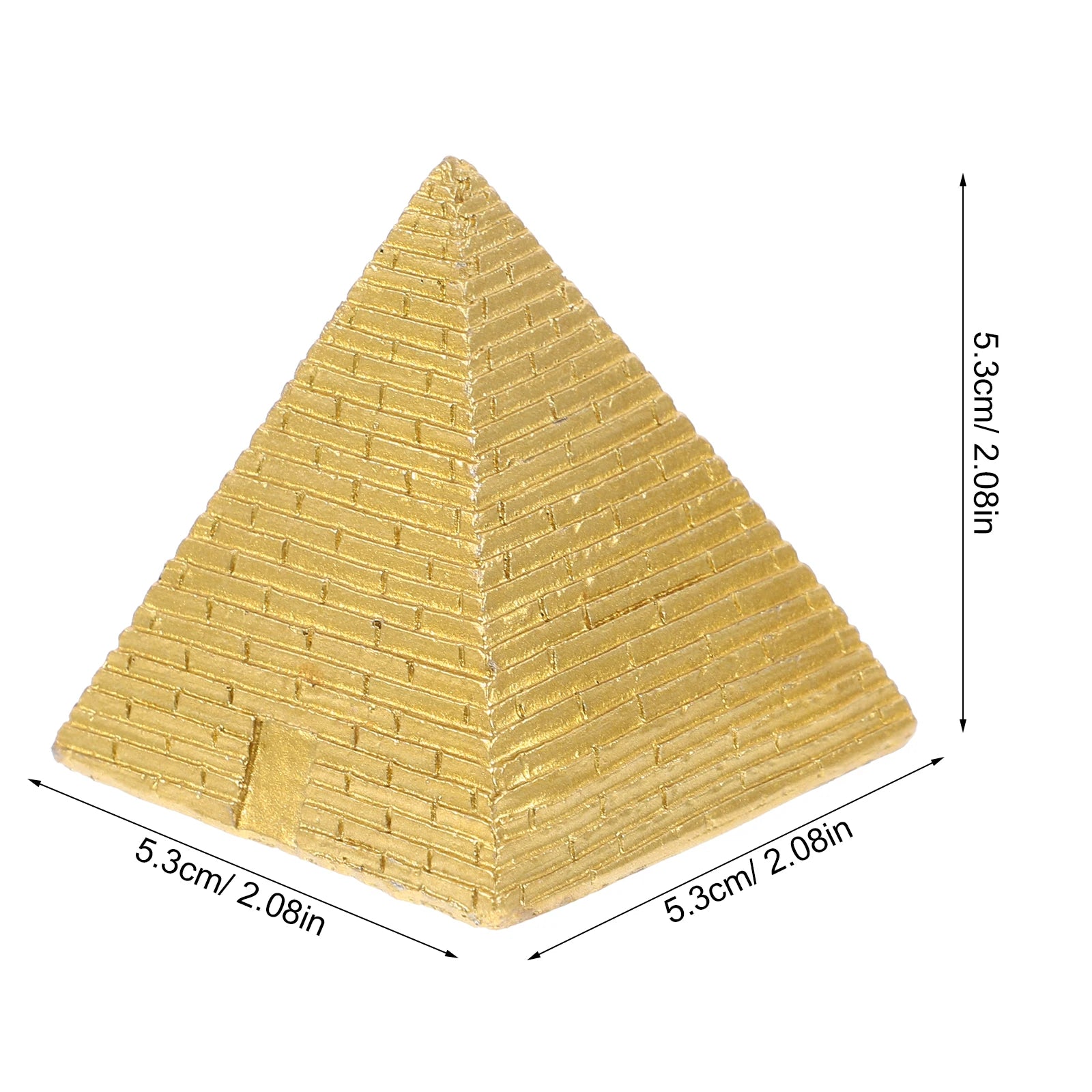 Egyptian Pyramid Egyptian Pyramid Model Sand Table Decorative Model Resin Miniature Figurine Desktop Decor Home Decoration New