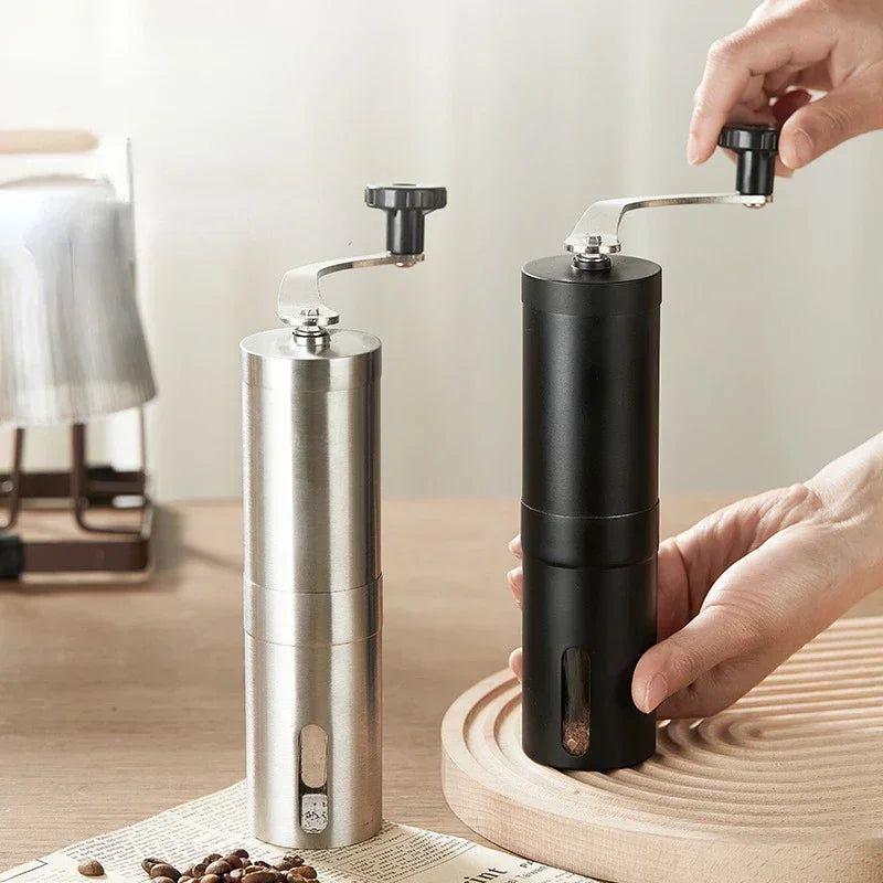 2025 Portable Stainless Steel Handmade Coffee Bean Grinder Multiple Legumes Grinder Easy To Clean Manual Coffee Grinder