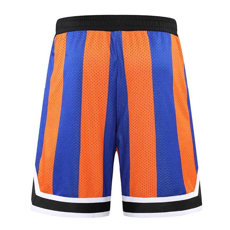 Boys Basketball Running Sports Loose Plus Size Shorts Tie With American Street Print Five Points Big Pants Gym Training