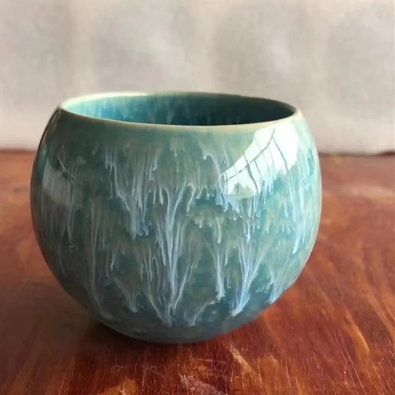 Beautiful Unusual China Goods Tea Accessories Teedose Ceramic Cup Set Teeware Teware For 5 People For Tea Samovar Ceremony Gifts