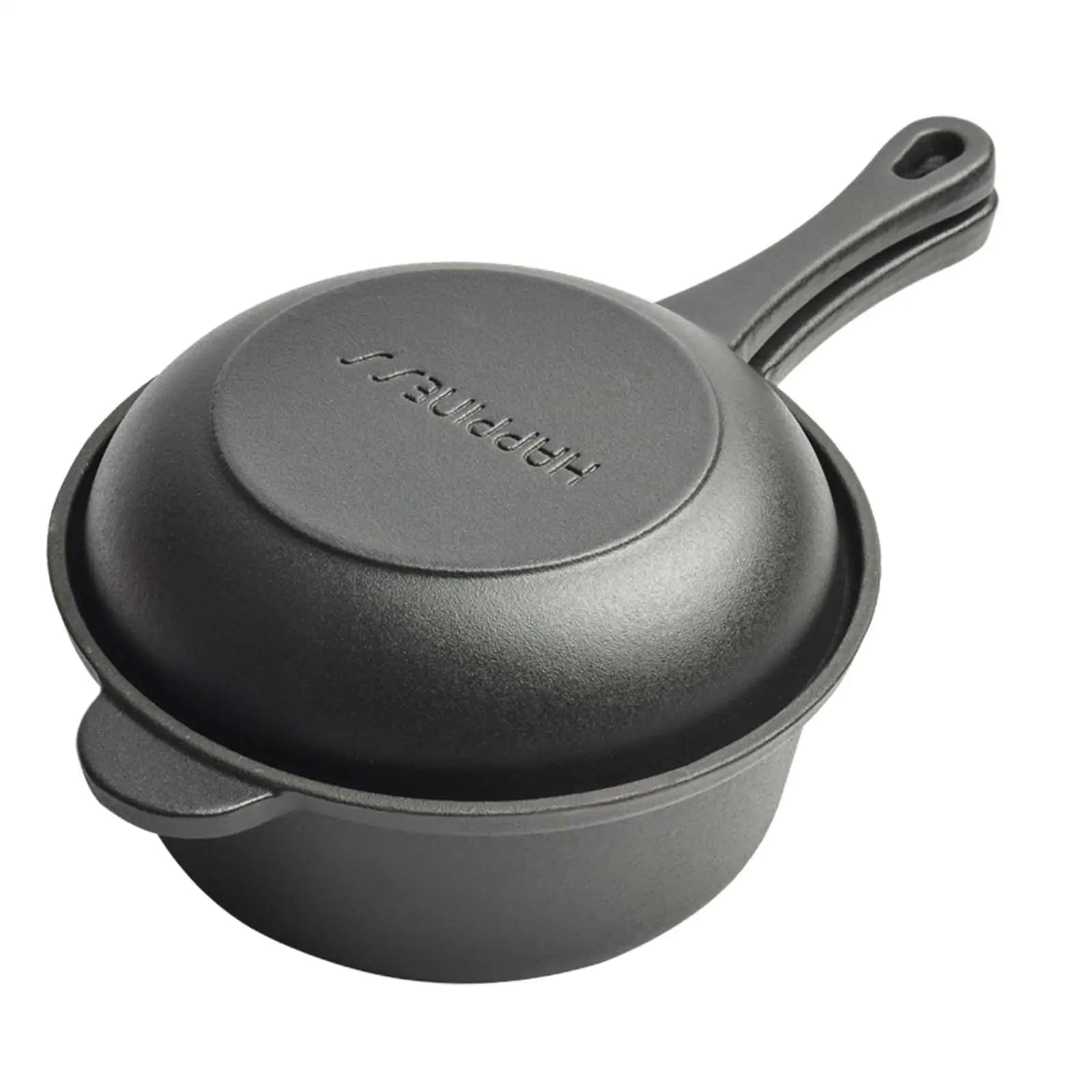 1 Set Cast Iron Pots Non-stick Pan Dual-Purpose Cast Iron Saucepan Home Kitchen Tools Breakfast Cooking Frying Pan
