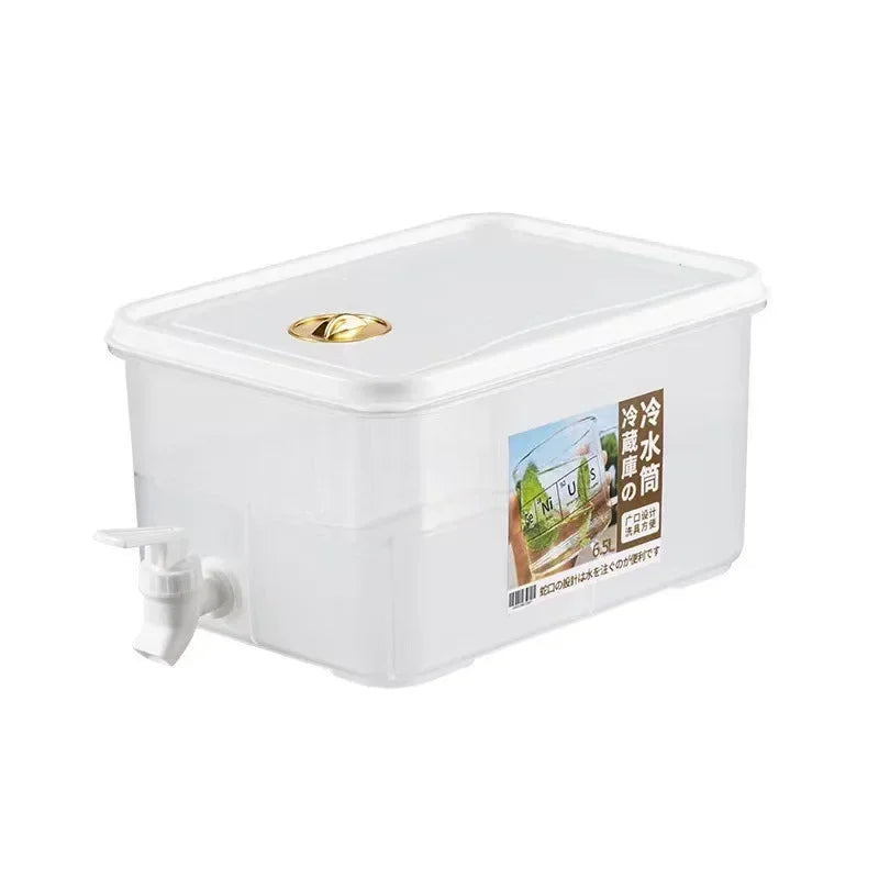 5L/3.5L  water jug with Faucet Jug Refrigerator Cold Water Bucket Dispenser Summer Fruit Juice Drink Container Fridge Pots