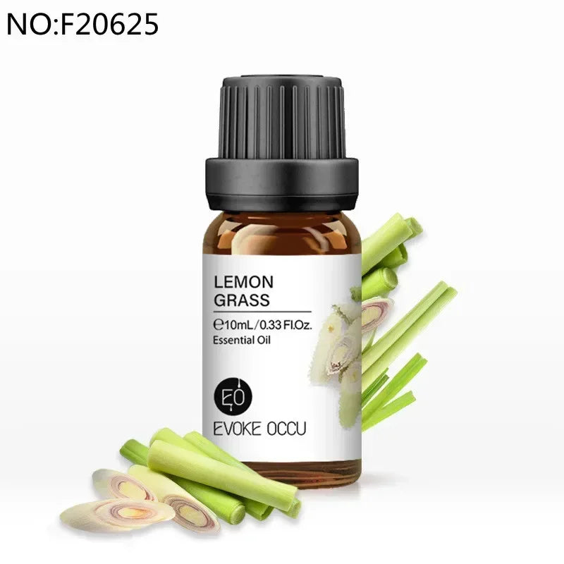 10ml Aromas Fragrance Oils Pure Undiluted Strong Smell Candle Soap Bath Home Hotel Diffuser Humidifier Candle
