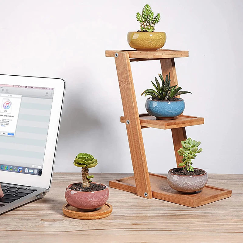 Cute Ice-Crack Glaze Flower Ceramics Succulent Planter Mini Plant Pot Garden Flowerpot For Home Office Decor Plant Pot