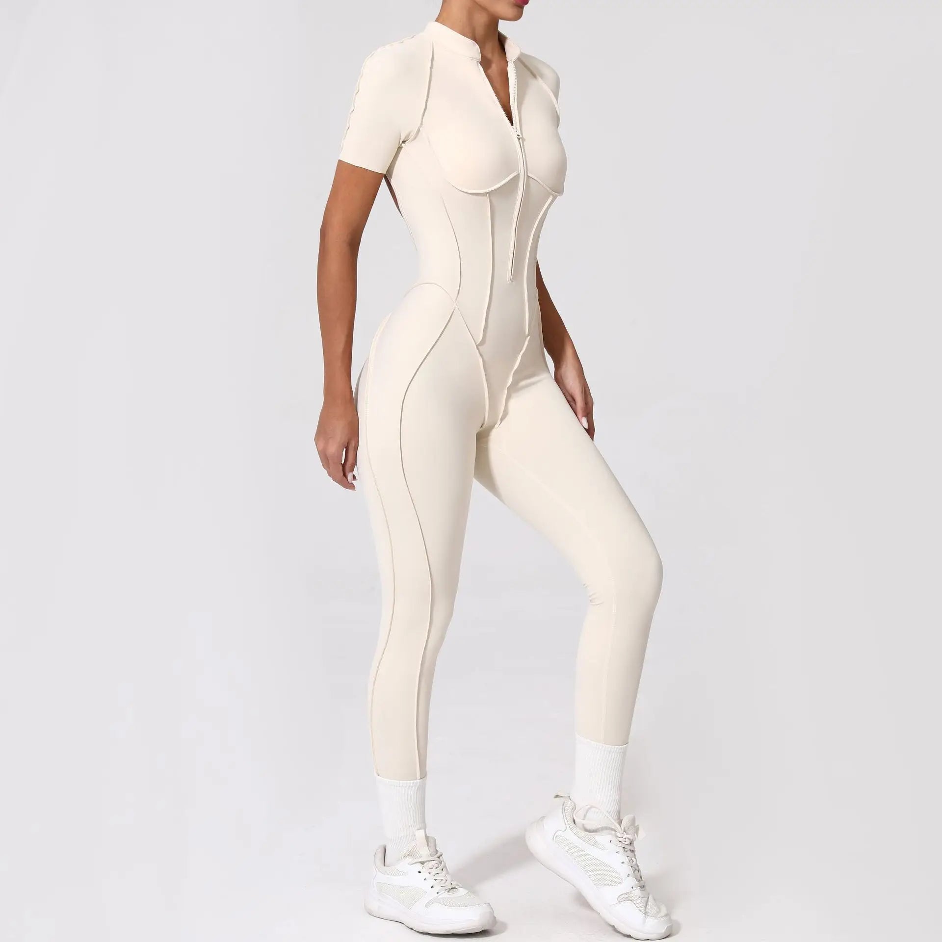 2025 New Style Women Yoga Apparel Workout Suit Gym Clothing Outdoors Sports Suit Short Sleeves Long Pants Suit Fitness Suit Set