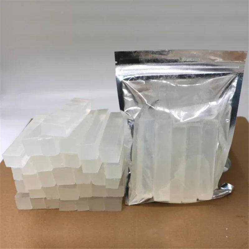 DIY Fashion Bag Clear or White Glycerin Soap Base - Organic Vegan Melt Pour Soap for Handmade Bath Foaming Butter
