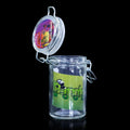 Airtight Cigarettes Tobacco Herb Stash Jar with Clamping Lid Smell Proof Storage Bottle Container Smoking Accessories Keep Fresh