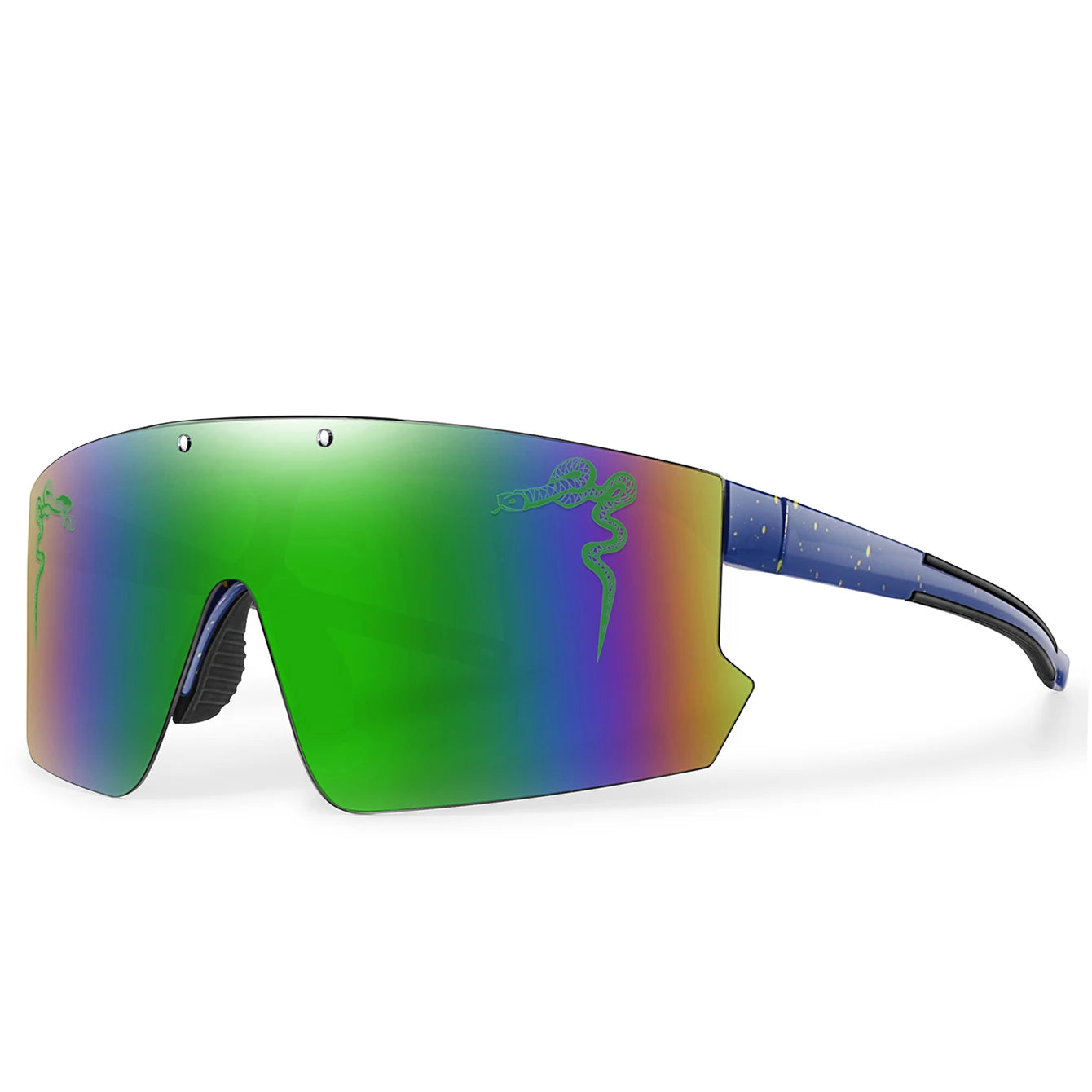 Brand 100 Cycling Sunglasses for Men and Women UV400 Protection 5 colors Big Frame Running Fishing Sports Eyewear
