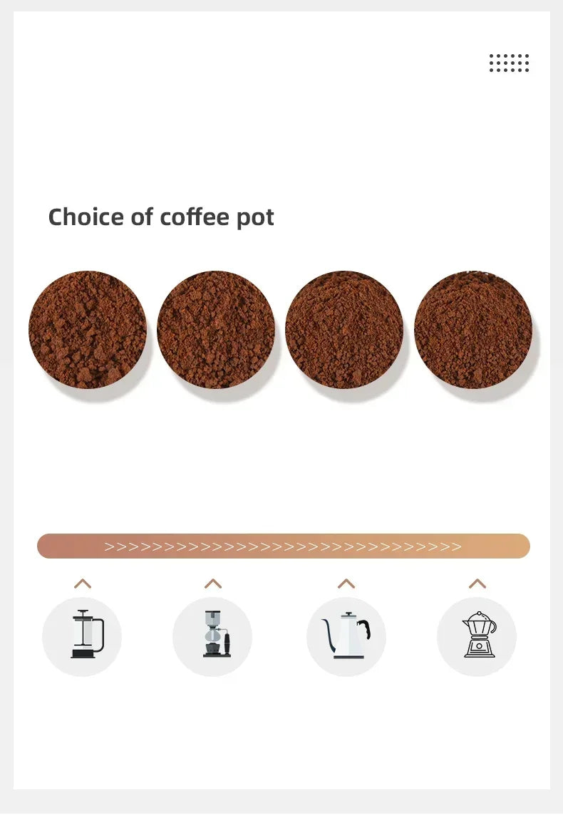 2025 Portable Stainless Steel Handmade Coffee Bean Grinder Multiple Legumes Grinder Easy To Clean Manual Coffee Grinder