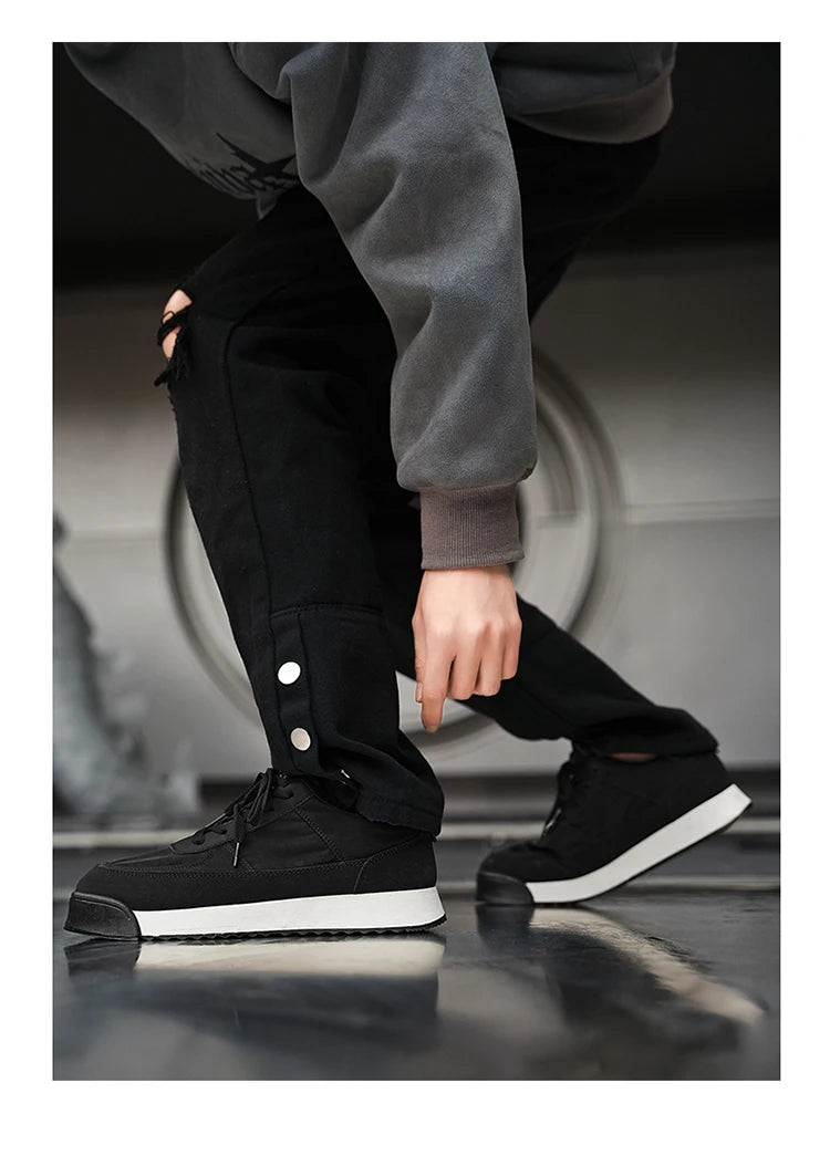 Casual Sneaker Loafers Platform Sports Shoes Male Sneakers Shoes for Men Spring and Summer Wear-resistant Sports and Leisure