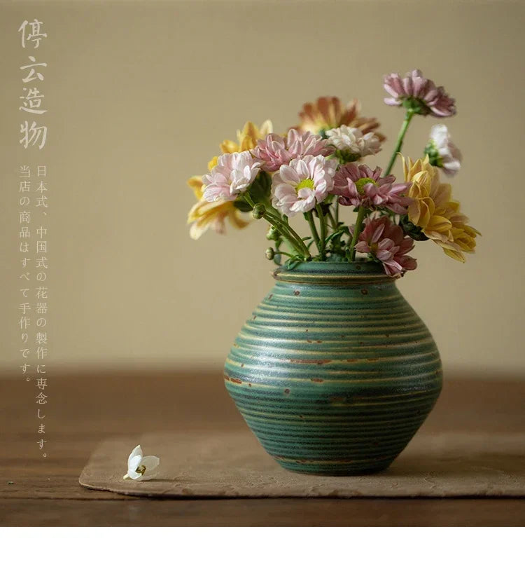 Aesthetic Ceramic Flower Vase Luxury Outdoor Tall Office Balcony Vases Pottery Vaso Decorativo De Luxo Decoration Home