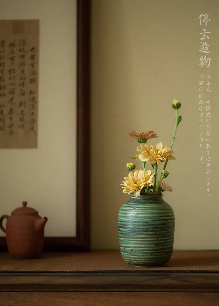 Aesthetic Ceramic Flower Vase Luxury Outdoor Tall Office Balcony Vases Pottery Vaso Decorativo De Luxo Decoration Home