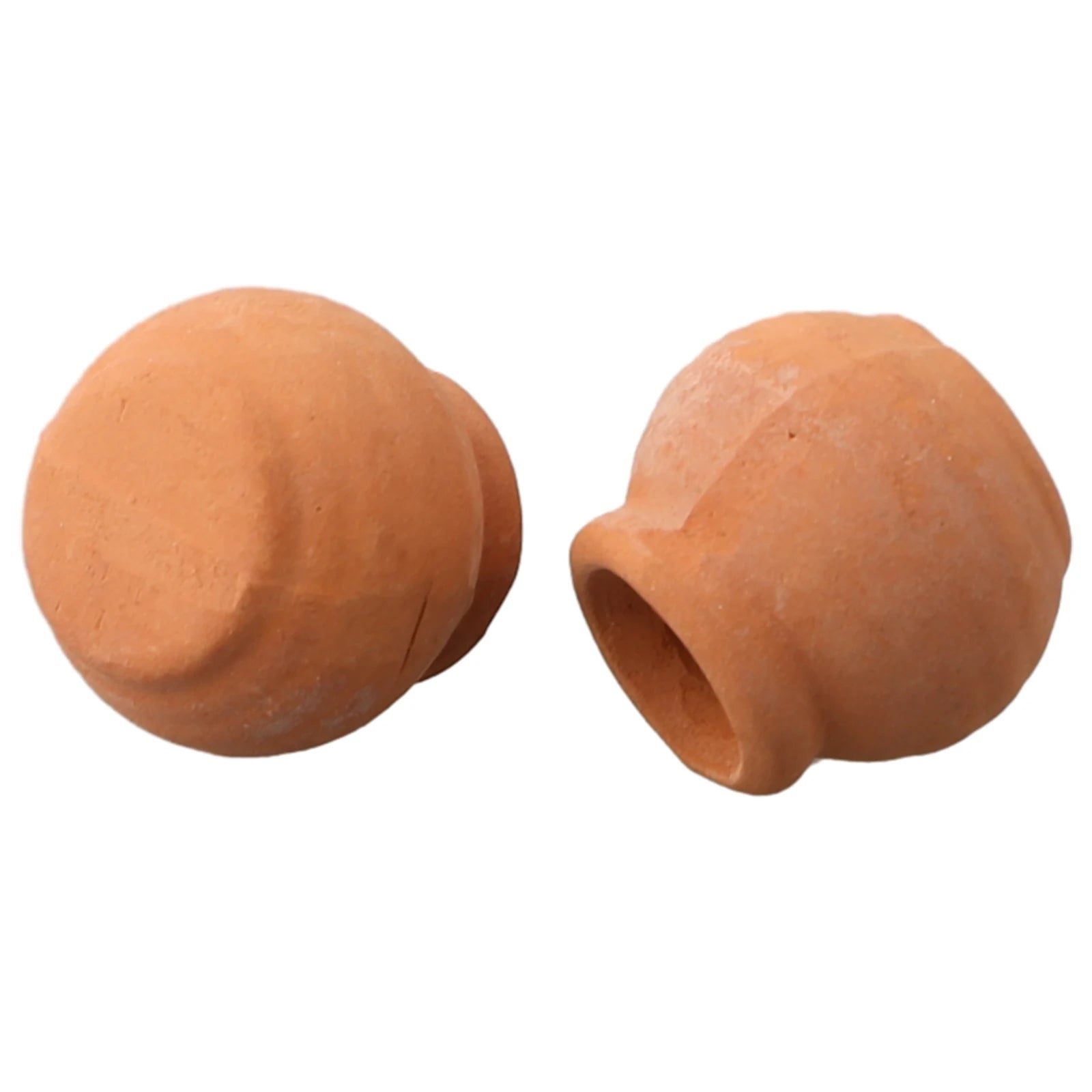 2PCS Mini Flower Pots Ceramic Clay Succulent Plants Pot For Plant Wedding Decoration Craft Handicrafts Garden Orchards Home