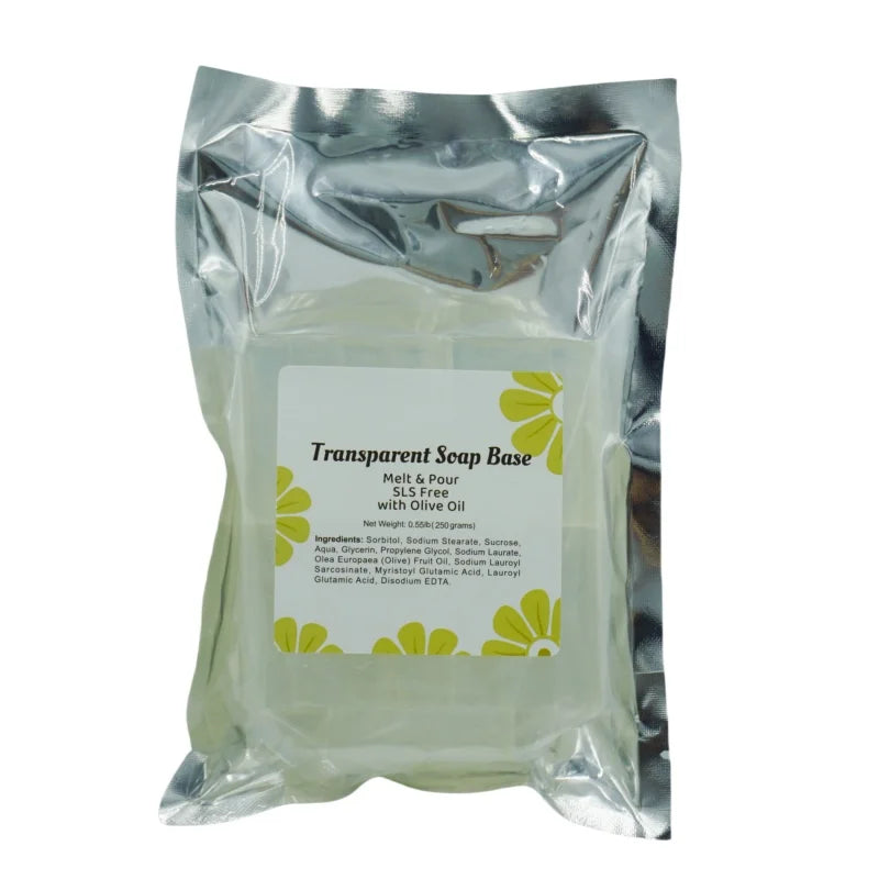 250g Melt and Pour Soap Base Glycerin for DIY Crafting Gift, Moisturizing and Gentle on Skin, Perfect for Soap Making Supplies