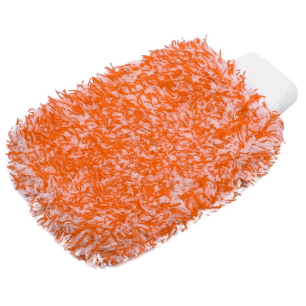 Car Washing Gloves Microfiber Strong Water Coral Velvet Cleaning Glove Soft Thickened Dust Removal Clean Tools Car Accessories