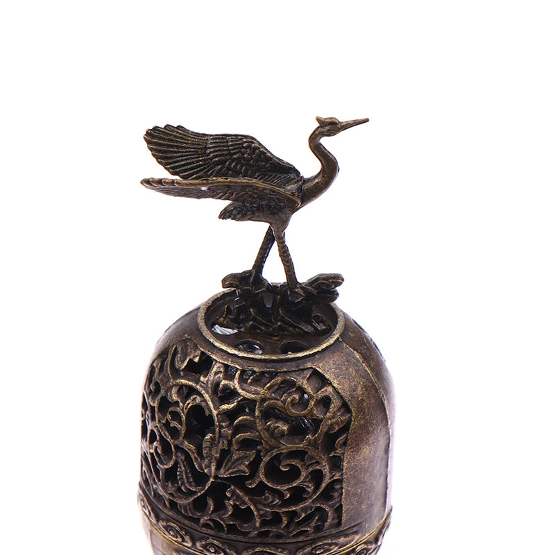 Brass Incense Burner Metal Aromatherapy Holder Unscented Ideal For Yoga Meditation Bedroom AmbianceHome Decor