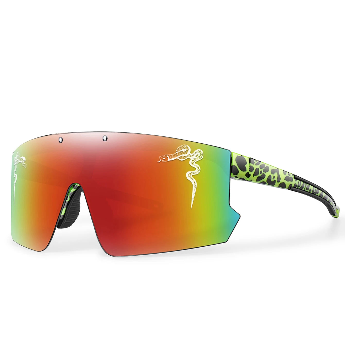 Brand 100 Cycling Sunglasses for Men and Women UV400 Protection 5 colors Big Frame Running Fishing Sports Eyewear