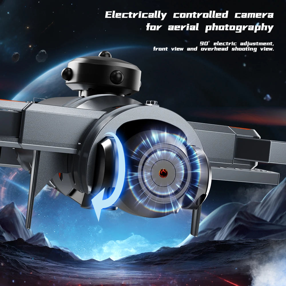 Drone Dual Camera  HD Aerial Photography Obstacle Avoidance Quadcopter RC Aircraft Unmanned Aerial Vehicle with