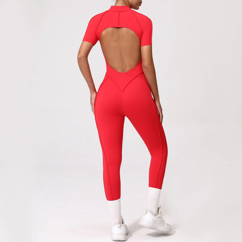 2025 New Style Women Yoga Apparel Workout Suit Gym Clothing Outdoors Sports Suit Short Sleeves Long Pants Suit Fitness Suit Set