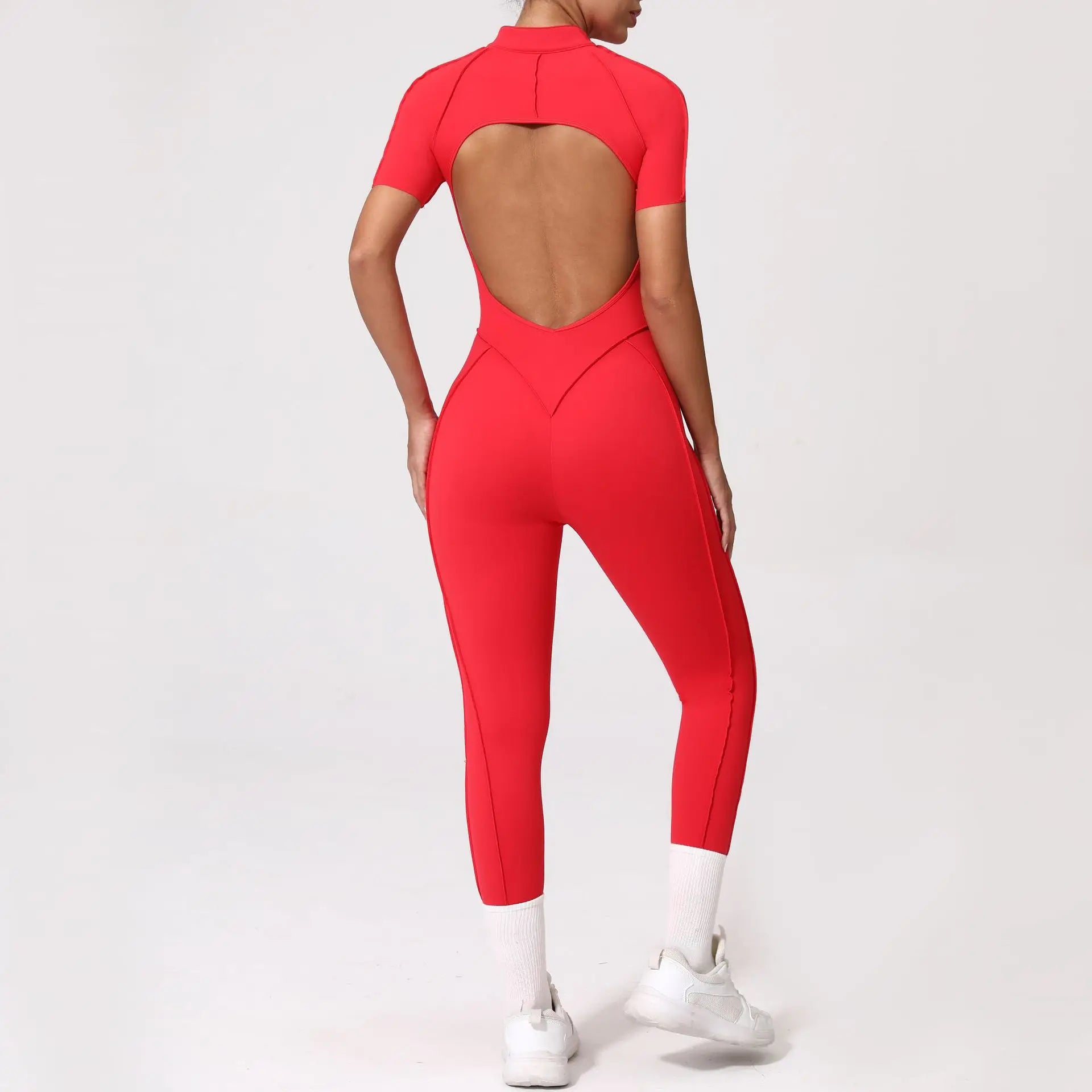 2025 New Style Women Yoga Apparel Workout Suit Gym Clothing Outdoors Sports Suit Short Sleeves Long Pants Suit Fitness Suit Set