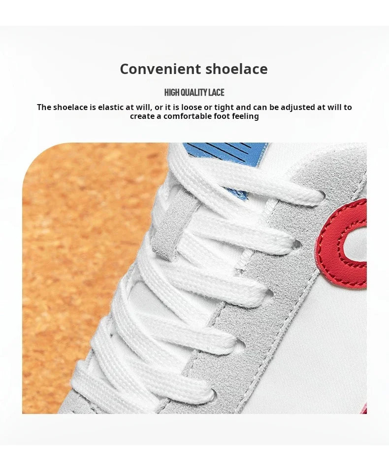 Casual Sneakers 2025 New Men's Breathable Four Seasons Outdoor Soft Sole Comfortable Running Shoes Student Sneakers