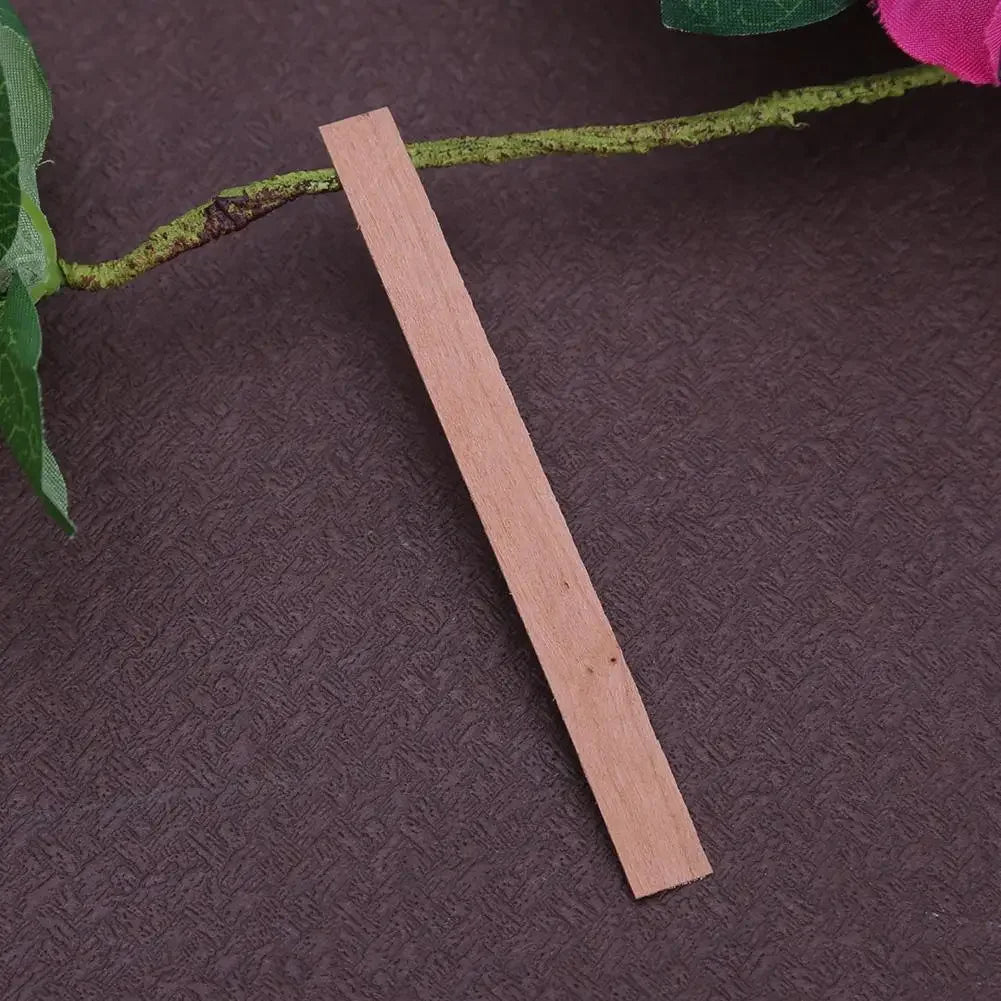 50/100PCS Wooden Candle Wicks Smokeless Candle Wicks Handmade Candles Soy or Soy Parffin for DIY Candles Making Supplies Tools