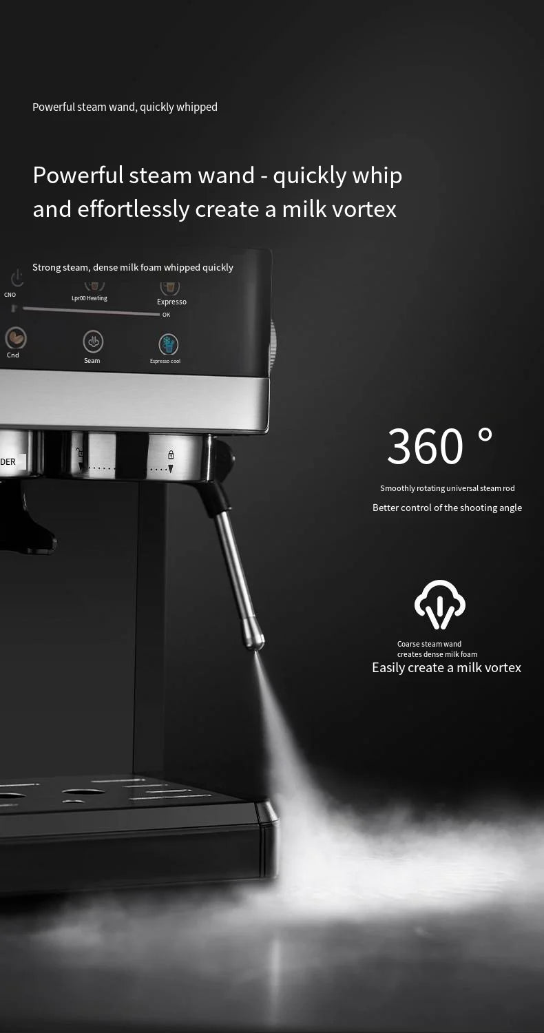 Coffee Machine Household Small Fully Automatic Hot And Cold Dual Extraction Grinding Integrated Italian Espresso Machine