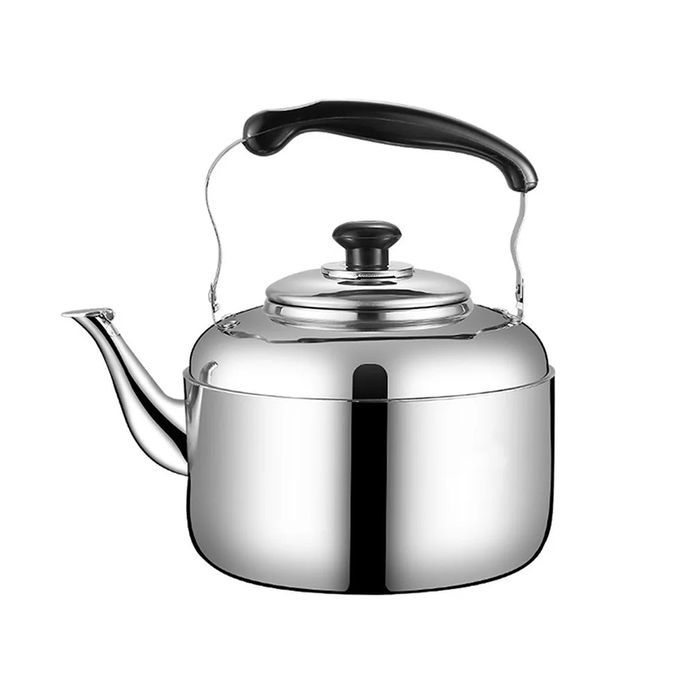 1 Pcs New Thickened  Stainless Steel Whistling Kettle  Household Large Capacity Boil  Water Kettle Induction Gas