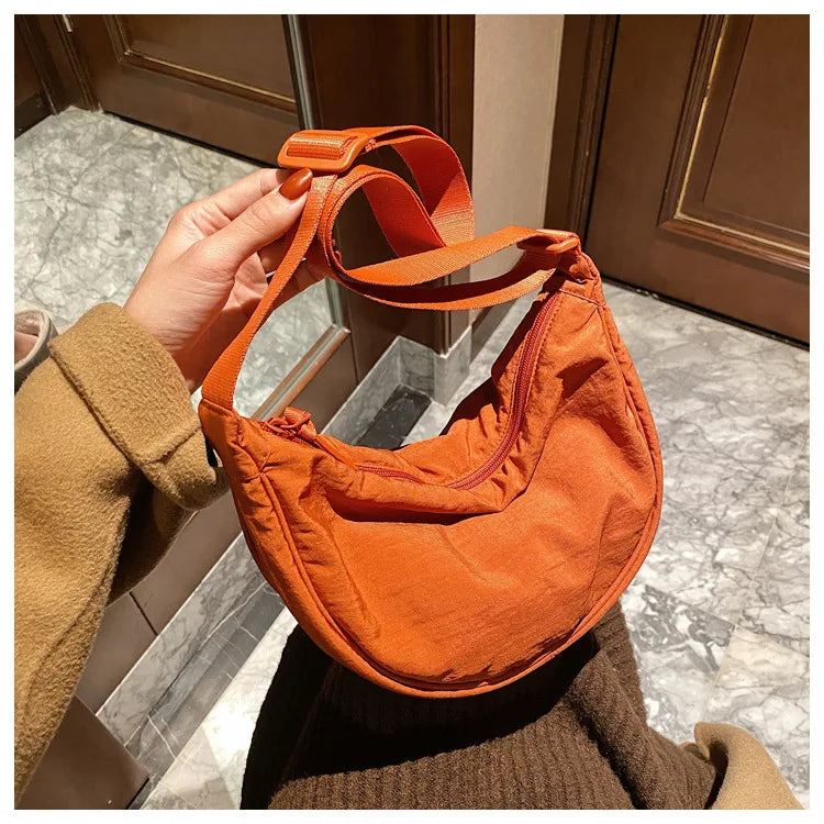 Convenient casual nylon women's crossbody bag shoulder bag large capacity handbag women's travel shopping bag women's wallet