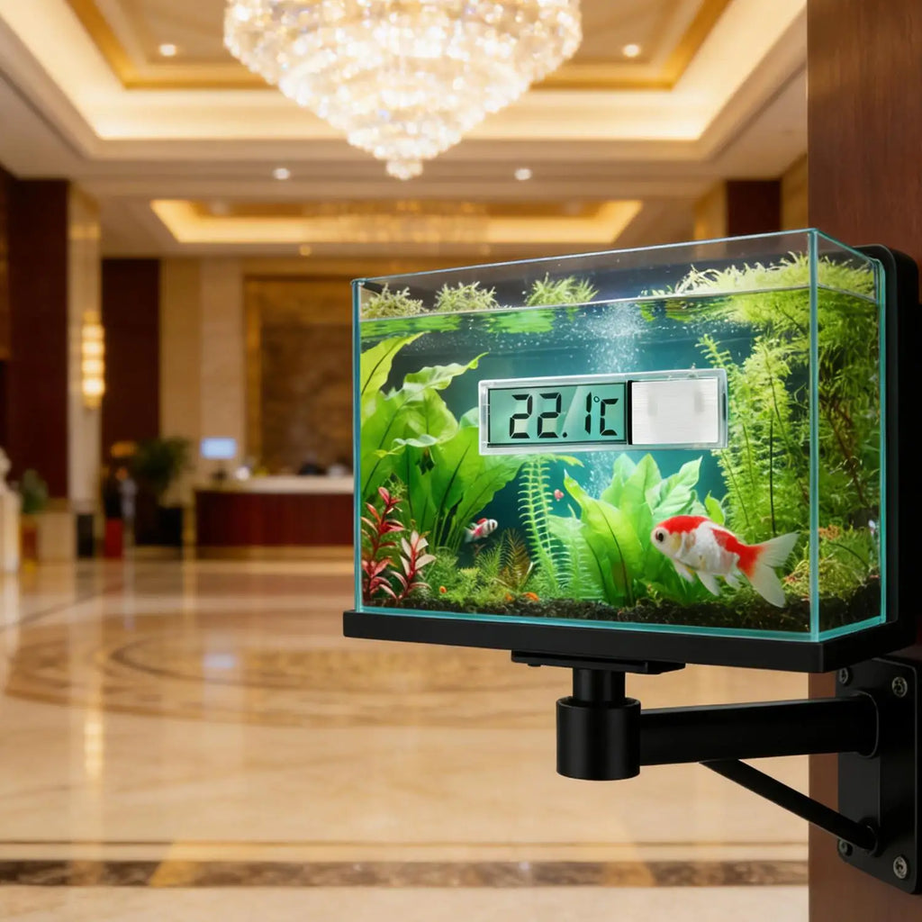 1/3pcs Aquarium Thermometer Electronic LCD Digital Fish Tank Temperature Measurement Fish Tank Temp Meter Aquarium Accessories