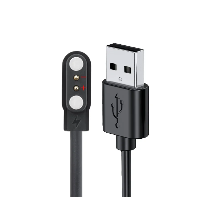 2 Pin Magnetic USB Charger For HW12 & HW16/ Haylou LS01/ LS02 Smartwatch Charging Cable