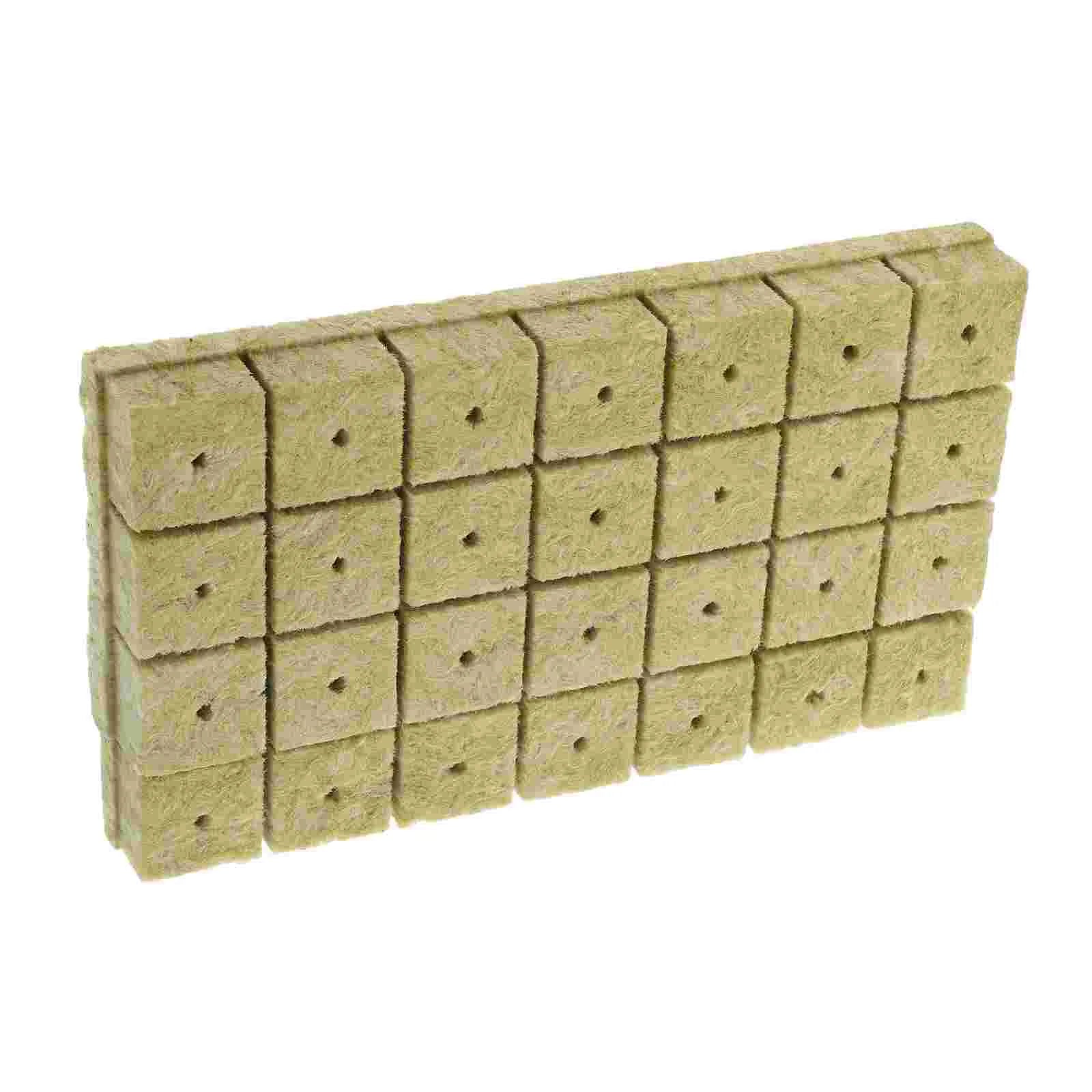 28 Pcs Cultivation Hydroponic Growing Cubes Plant Starter Cubes For Hydroponic Growing Systems And Plant Propagation Supplies