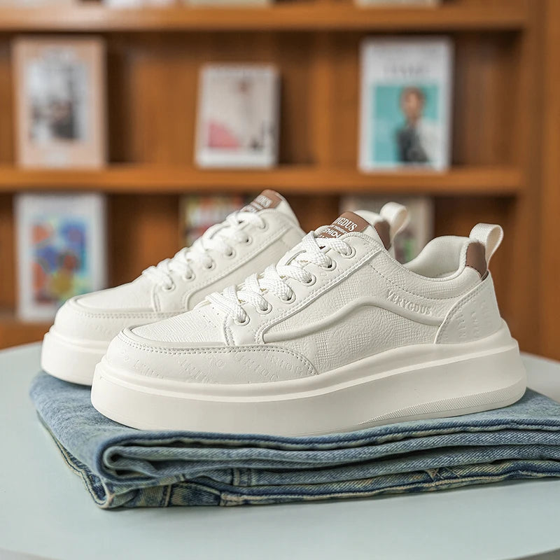 2026 Men's German-Style Training Sneakers Autumn Chunky Low-Tops Breathable Versatile for Skateboarding And Casual Wear