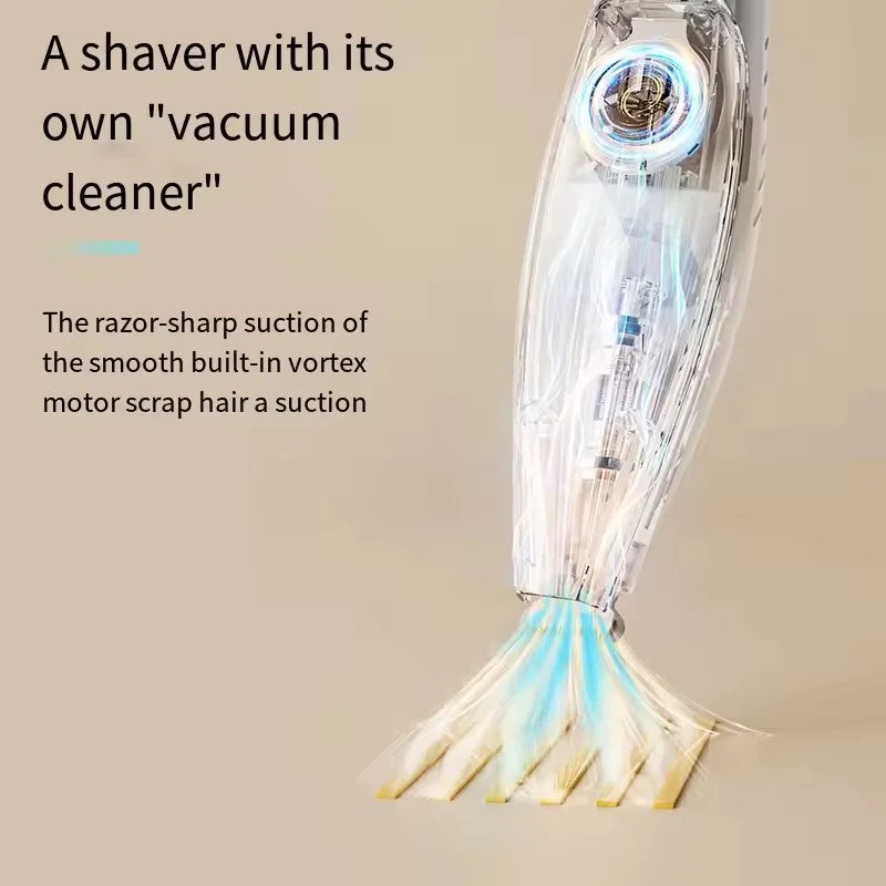 All In One Low Noise Electric Clipper With Vacuum Suction For Cats Dogs Rechargeable Paw Hair Trimmer Shaver Pet Care Tool