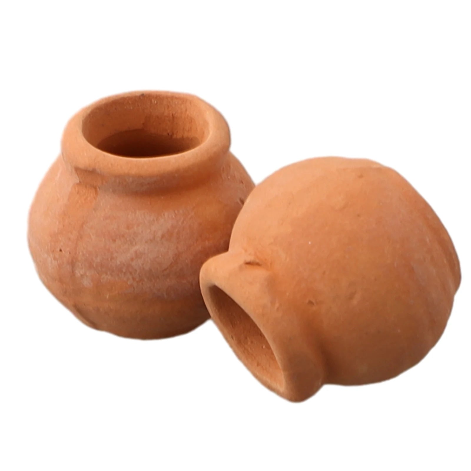 2PCS Mini Flower Pots Ceramic Clay Succulent Plants Pot For Plant Wedding Decoration Craft Handicrafts Garden Orchards Home