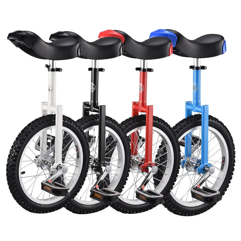 24'' Unicycle Monocycle Men Children Adult Balance Bike Funny Acrobatics Single-Wheel Lock Wheelbarrow