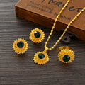 24K Gold Color Ethiopian Traditiona Newest Item Jewelry Sets  Ethiopia Eritrea Sets For Women's Habesha Wedding Party Gifts