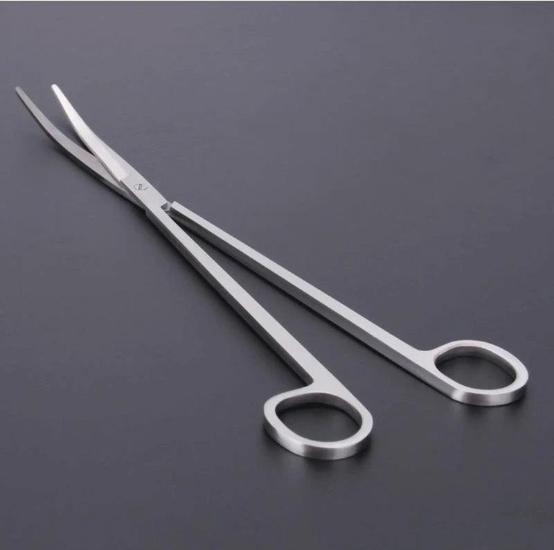 Aquarium Tools Set Scissor Tweezers Plants Wave Scissors Grass Stainless Cleaning Tools Fish Tank Shovels Aquarium Accessories