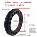 Electric vehicle 12  1/ 2x2 1/ 4 62-203 solid tire honeycomb 57-203 non pneumatic electric  bicycle