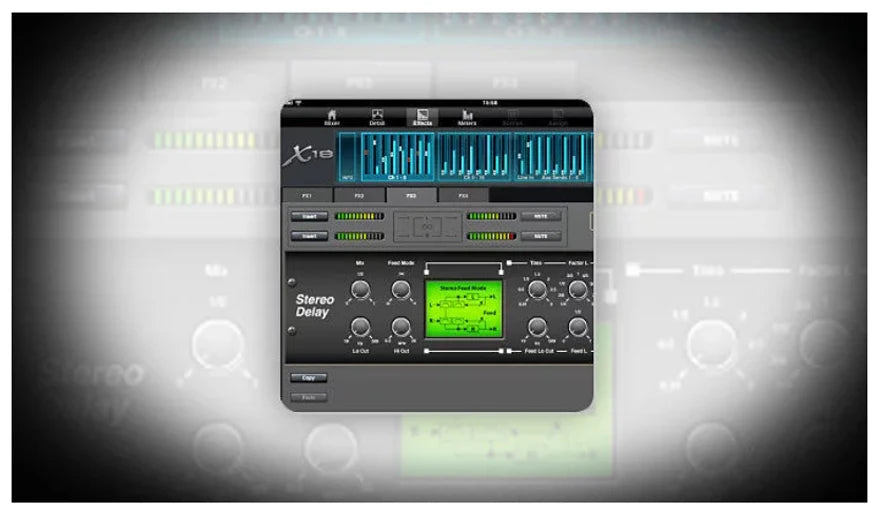 Behringer X Air XR18 18-channel Rackmount Digital Mixer for iPad/Android Tablet with 16  Midas Preamps, Wi-Fi and USB Interface